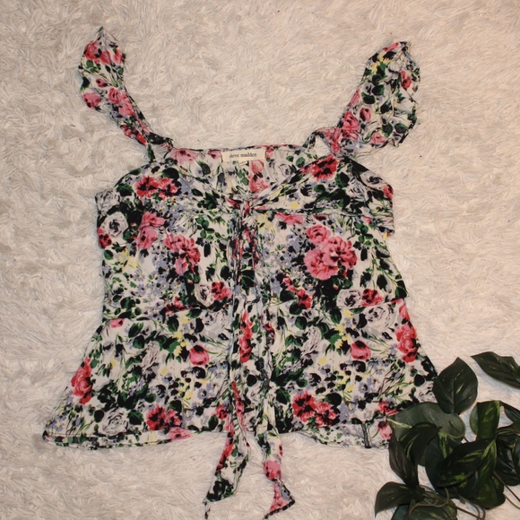 Steve Madden Tops - Steve Madden Floral Woman's tank top, size: L